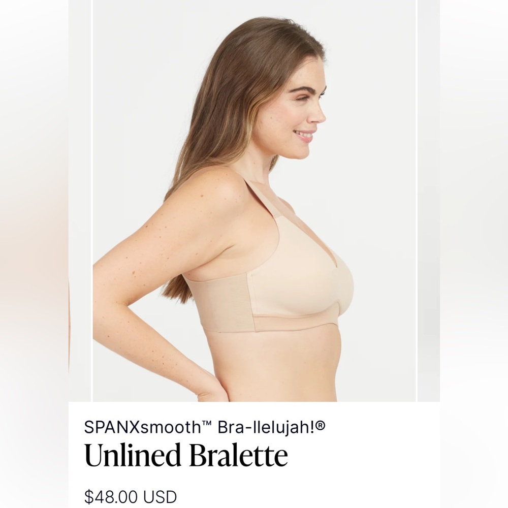 SPANX and True & Co Beige Bralettes Bundle